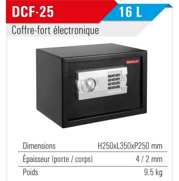 Coffre fort dcf