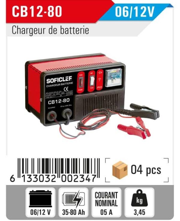 Chargeur de batterie soficlef – Image 2