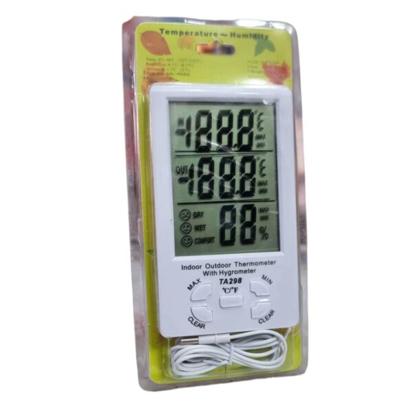 Thermomètre int/ext digital