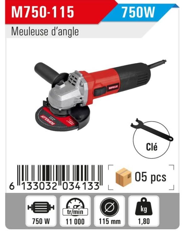 Tronçonneuse 750w soficlef