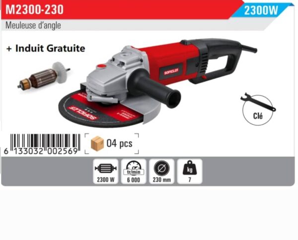 Tronçonneuse 2300w soficlef