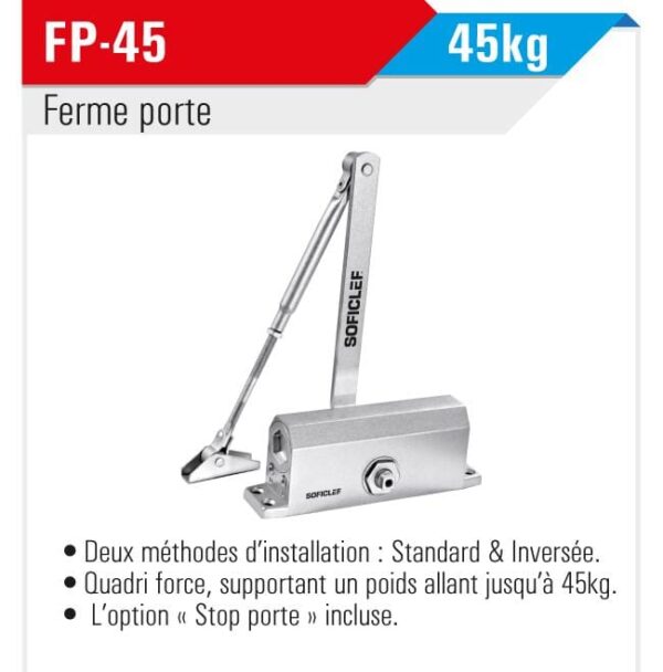 Ferme porte soficlef