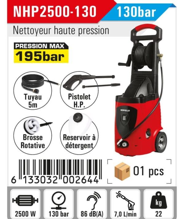 Nettoyeur haut pression soficlef 195bar