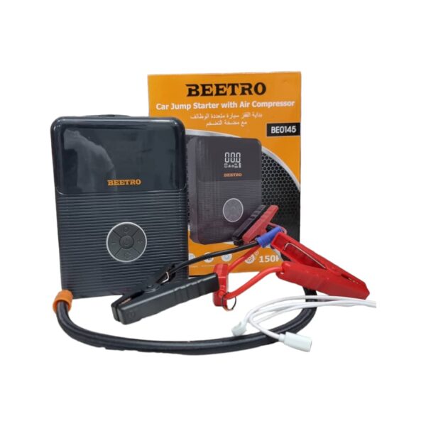 Banque d'énergie + démareur / gonfleur voiture beetro
