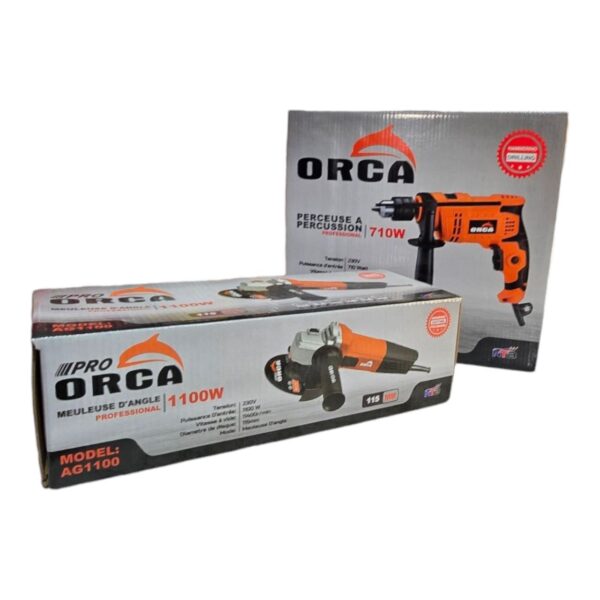 Pack perçeuse + tronçonneuse orca