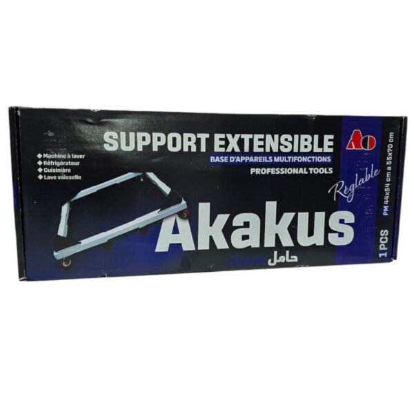 Support extencible pour électroménager métalique