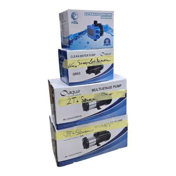 Pack pompe + serveau aqua