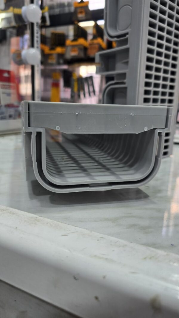 Caniveau plastique  gris – Image 2