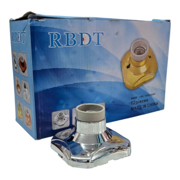 Douille lampe rosace plafond