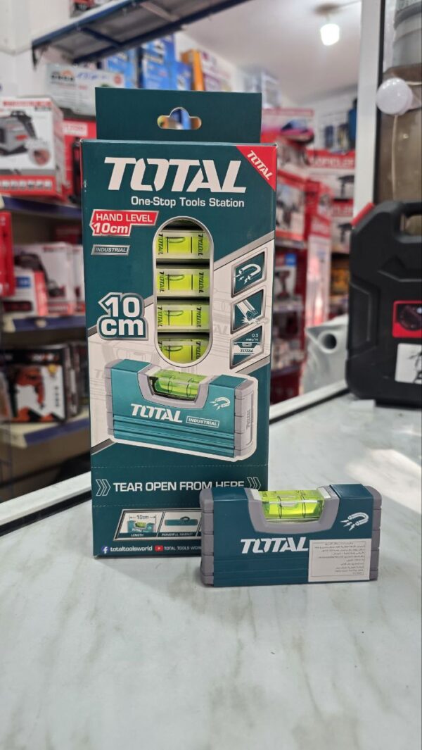 Niveau a bulle total 10cm anti choque – Image 4