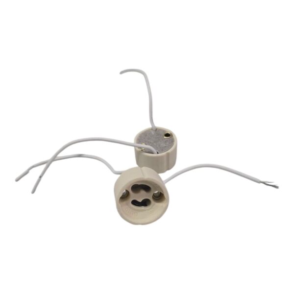 Douille spot 7w encastré céramique