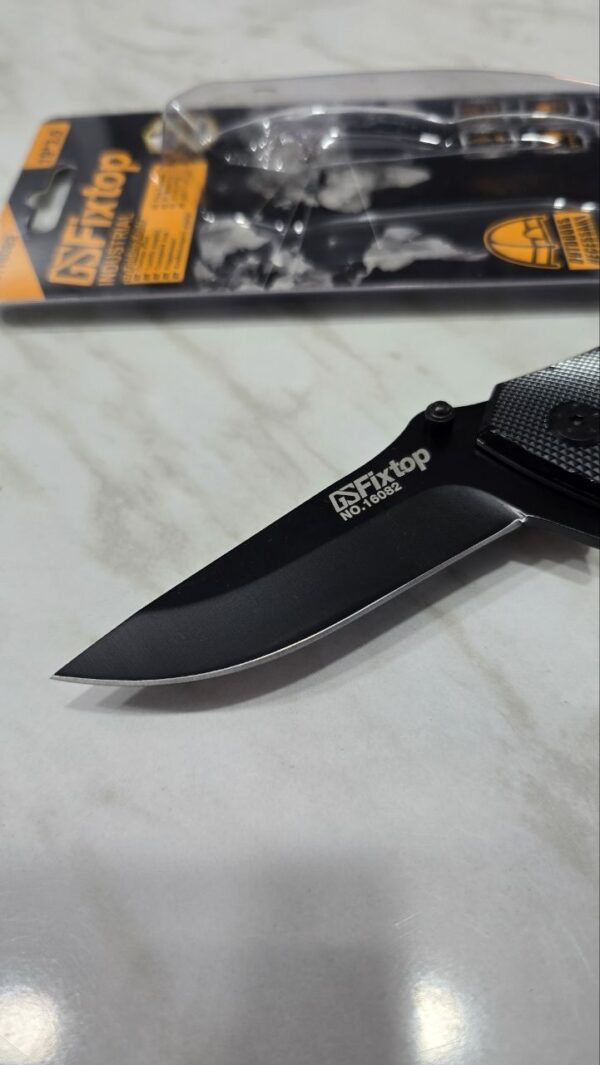 Couteau plient noir gs fixtop – Image 3
