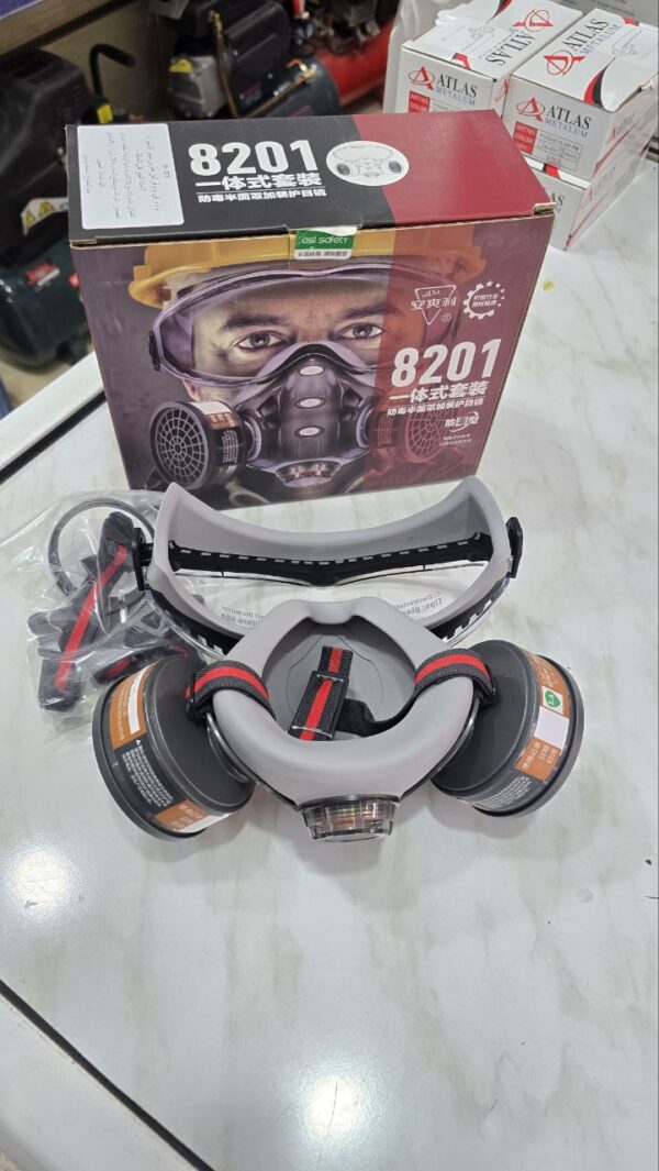 Masque de protection + lunettes 8201 – Image 2
