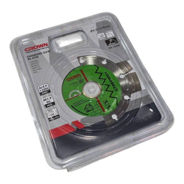 Disque diamond a coupé crown vert 115mm