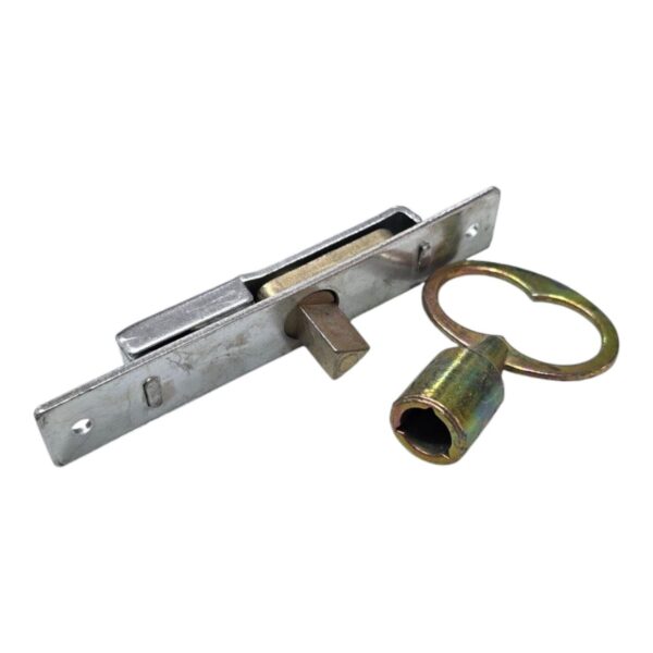 Serrure armoire porte compteur métallique