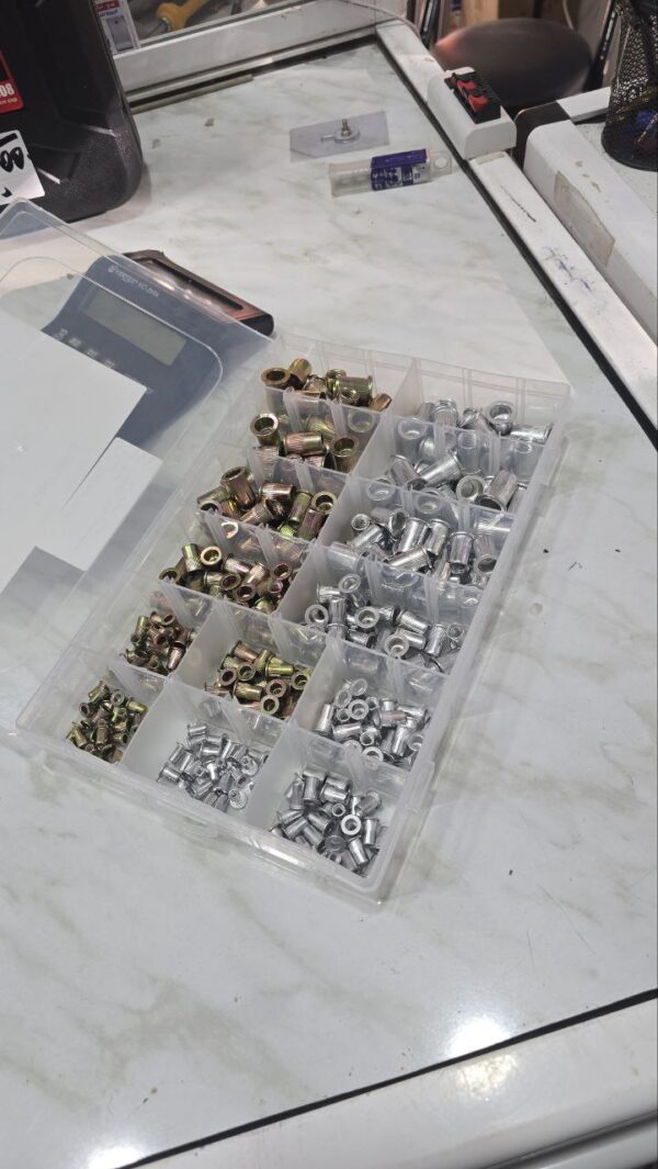 Jeu rivet filtage 300pcs m6 , m8 , m10 – Image 5
