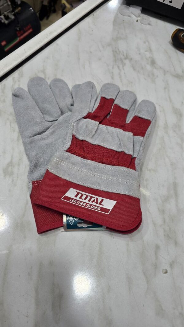 Gant total cuire rouge – Image 3