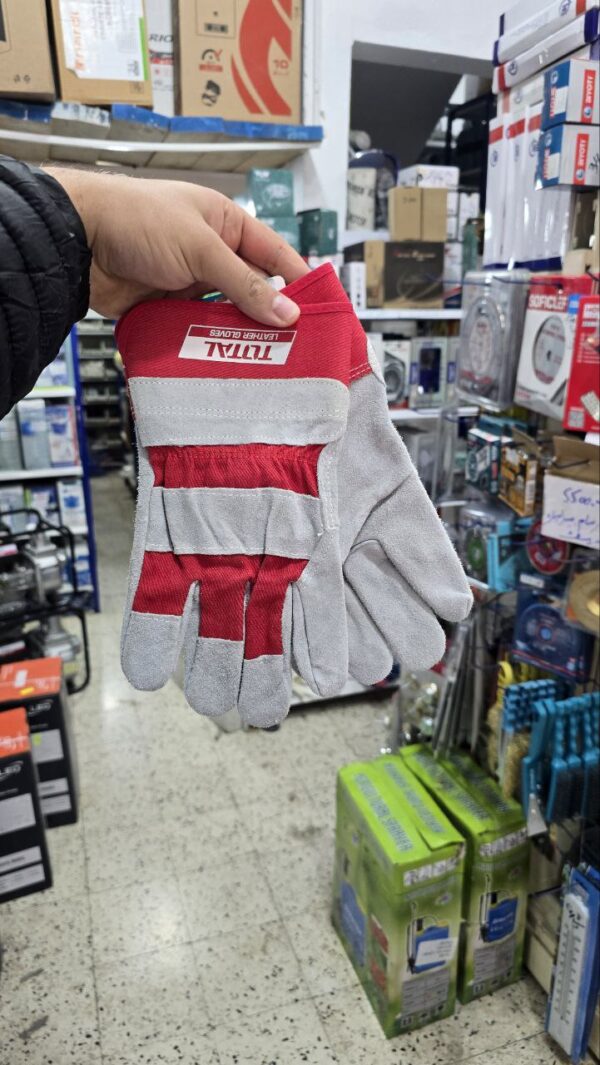 Gant total cuire rouge – Image 4