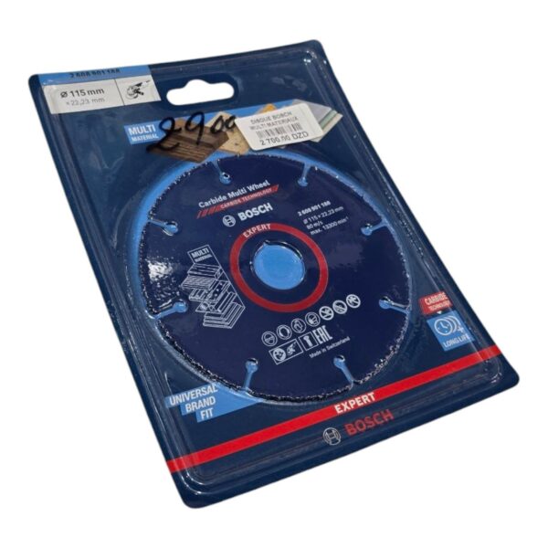 Disque carbide multifonction bosch 115mm
