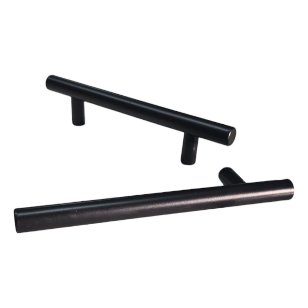 Poigné meuble tube doré / noir / argenté – Image 2