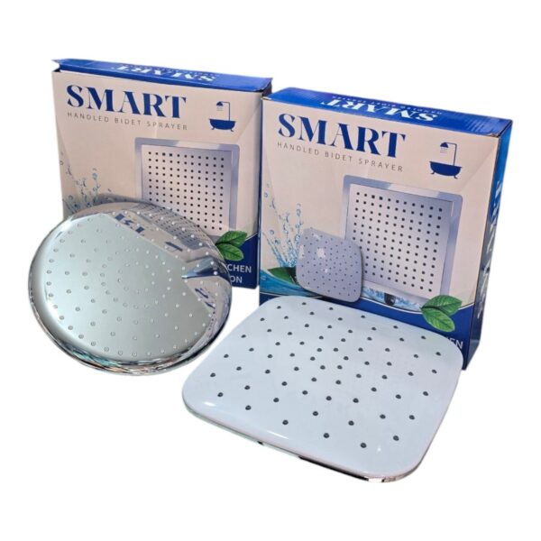 Pomme de douche caré et rond anti calcair