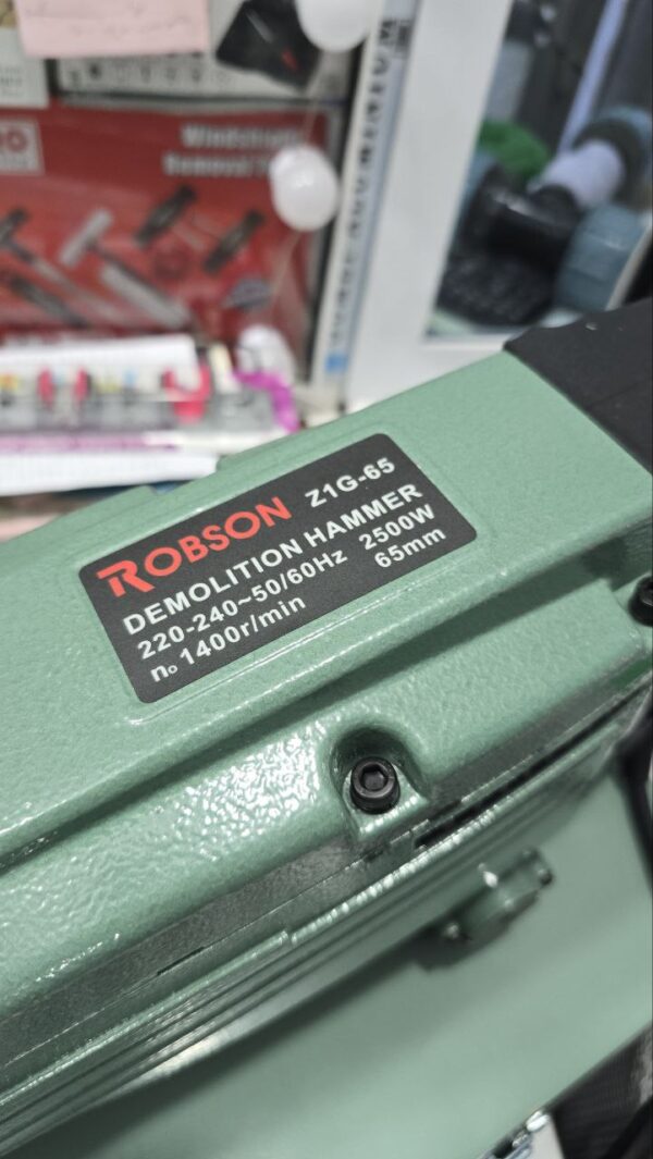 Marteau piqueur robson 2500w 65mm – Image 3