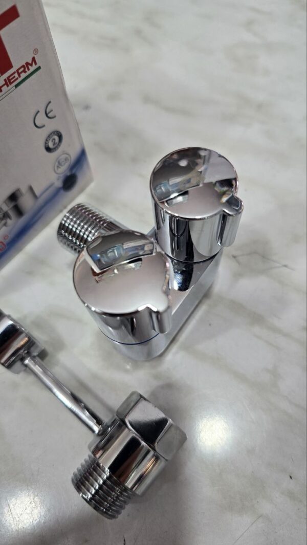 Robinet doublé douchette / chasse d'eau – Image 4
