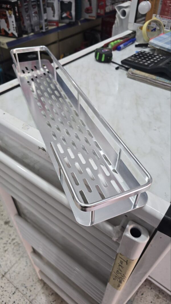 Plateau étagère aluminium sanwater salle de bain – Image 2