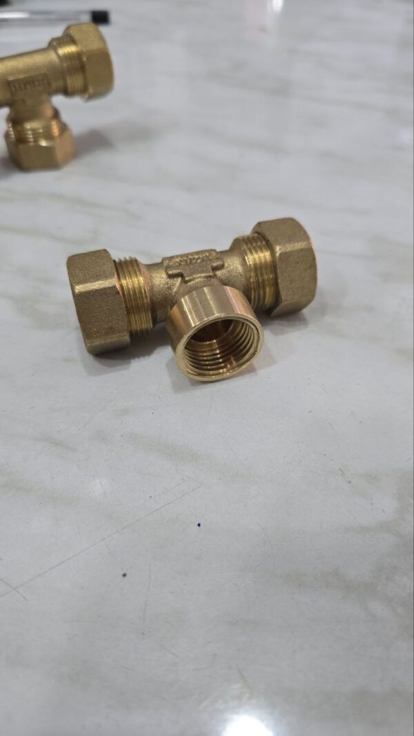 Raccord bronz rapide pour installation d'eau de cuivre 14mm – Image 3