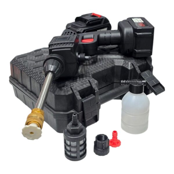 Nettoyeur haut pression portatif rechargeable