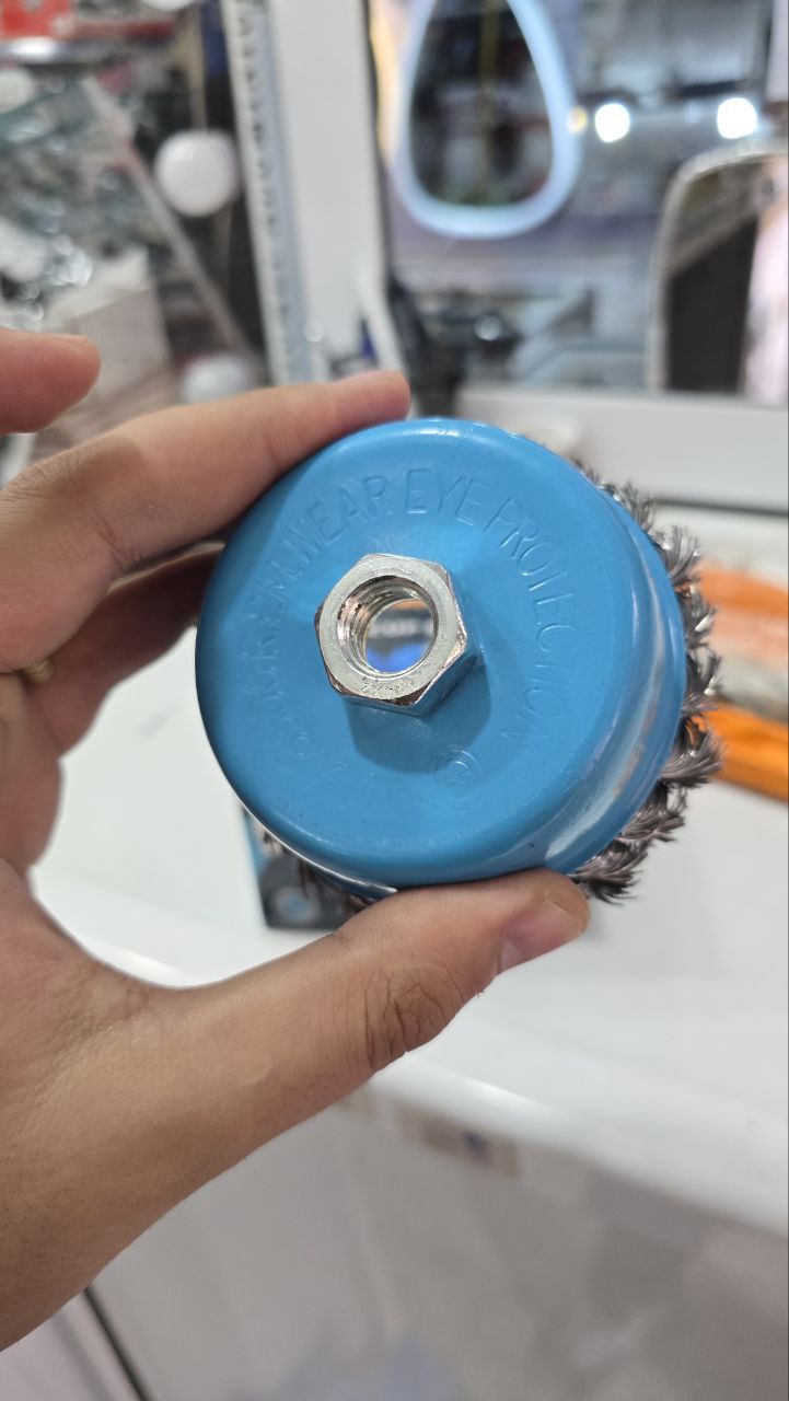 Disque brosse métallique pour meuleuse d'angle – Image 2