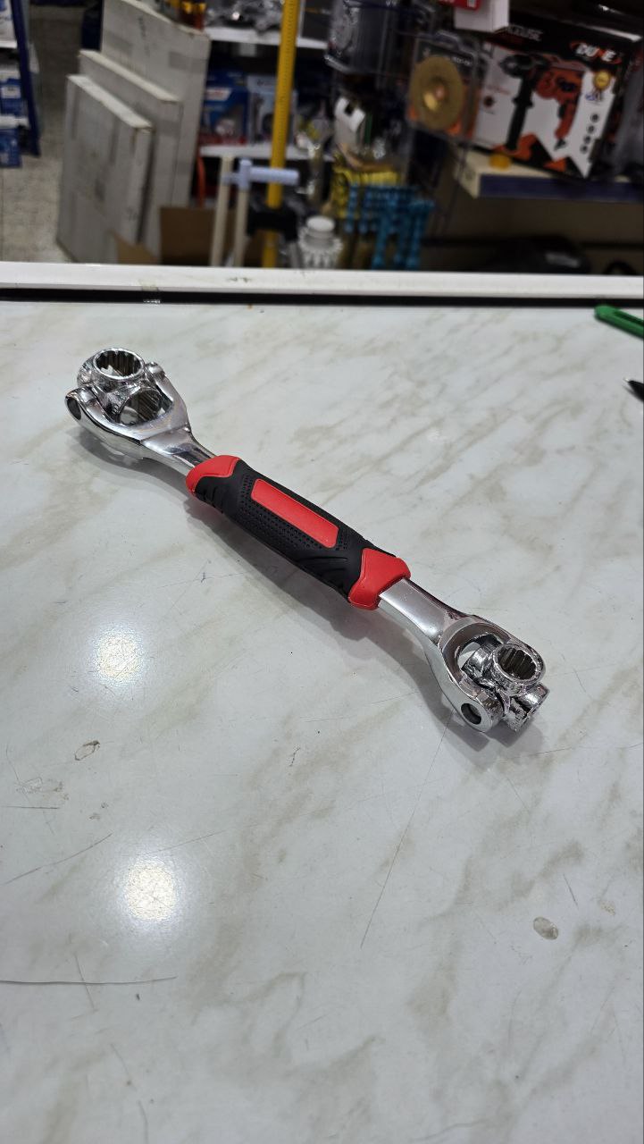 Clé boulons 8 têtes 19/17/16/14/13/11/10/8 – Image 2