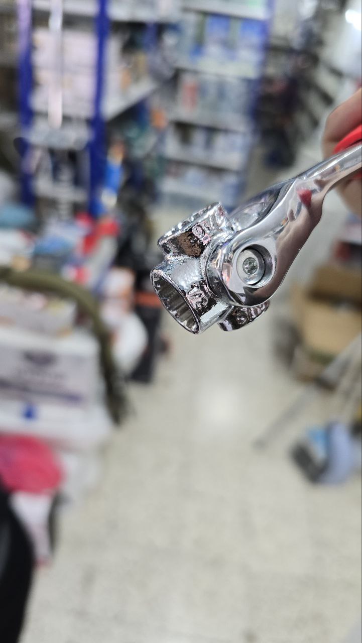 Clé boulons 8 têtes 19/17/16/14/13/11/10/8 – Image 3