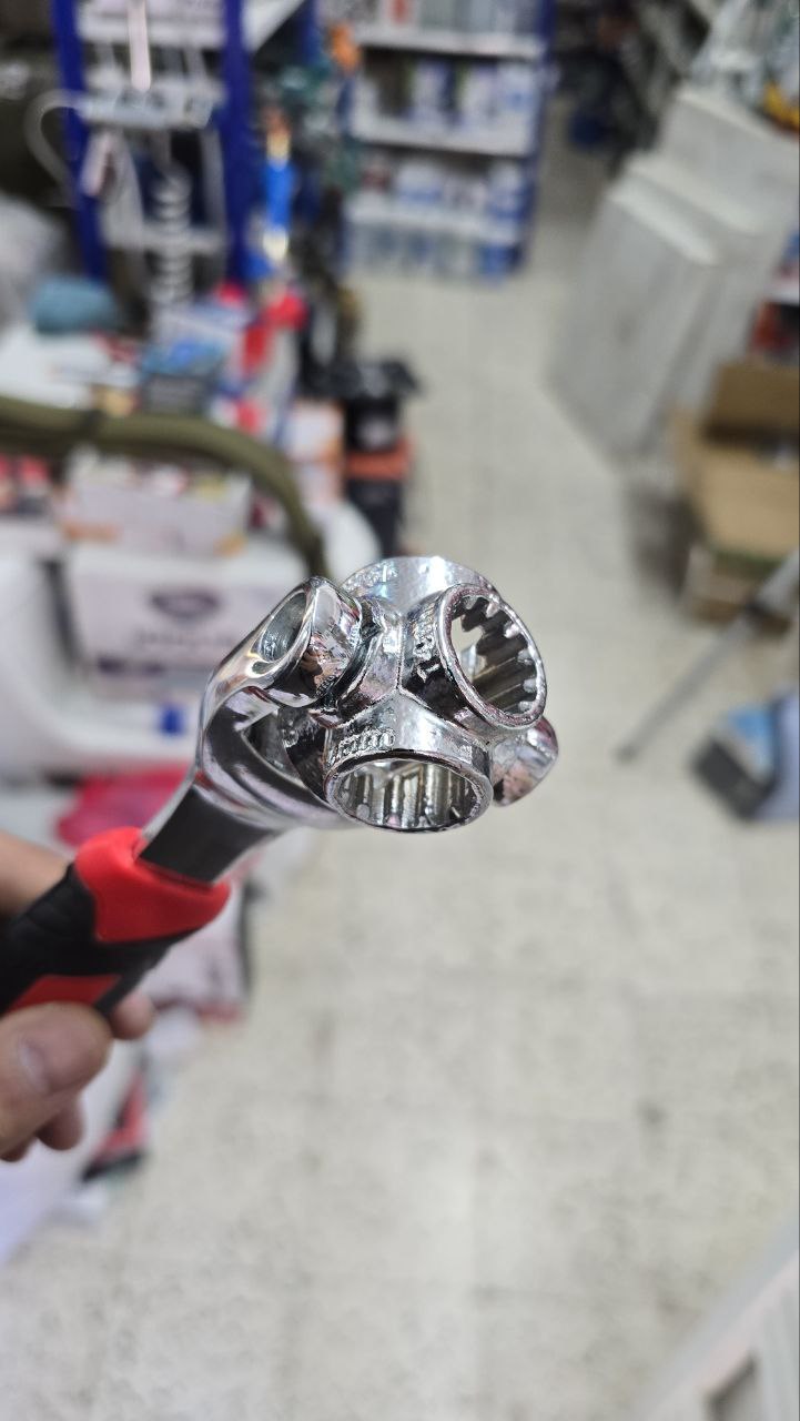 Clé boulons 8 têtes 19/17/16/14/13/11/10/8 – Image 6