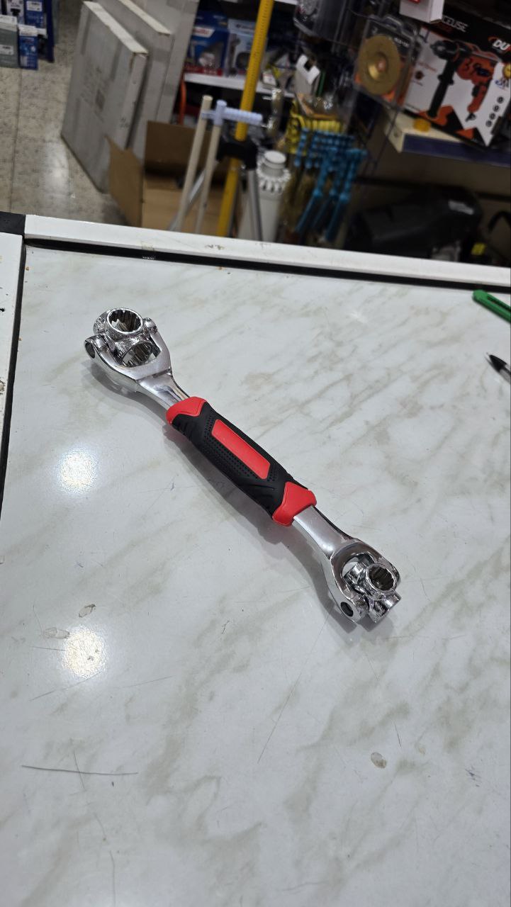 Clé boulons 8 têtes 19/17/16/14/13/11/10/8 – Image 4