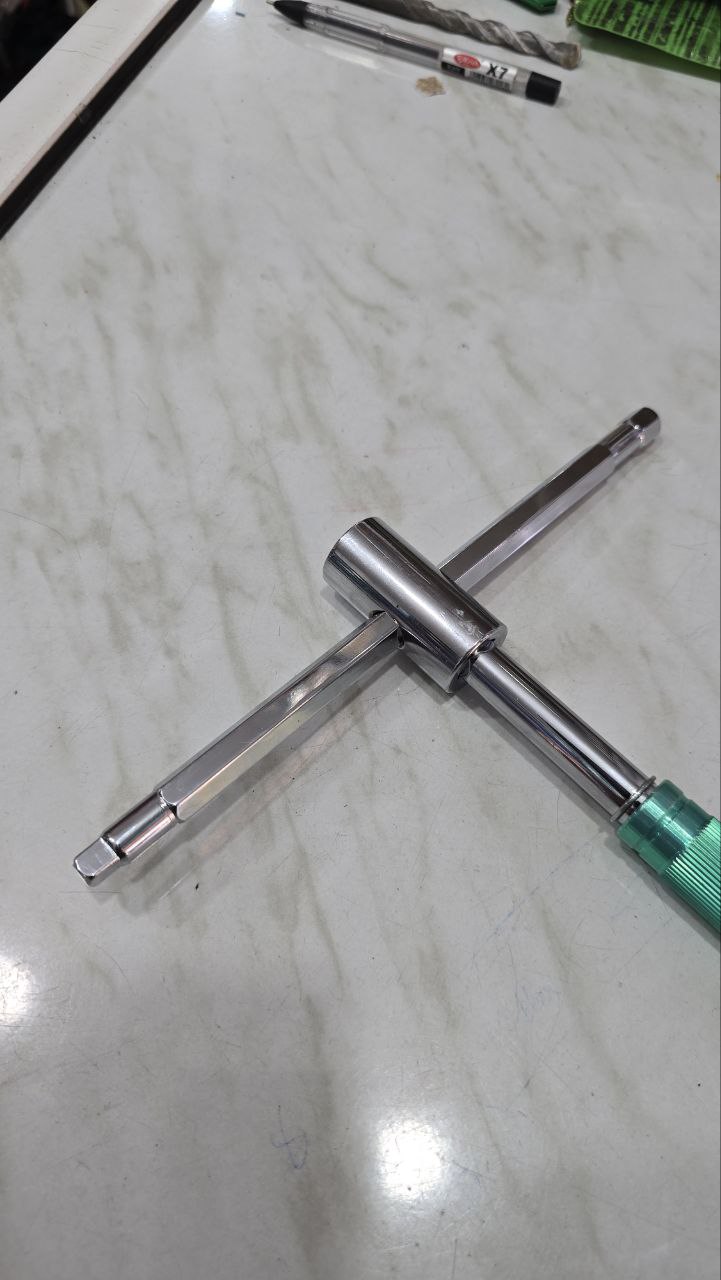 Bras douille T 2 têtes 1/2" et 3/4" – Image 3