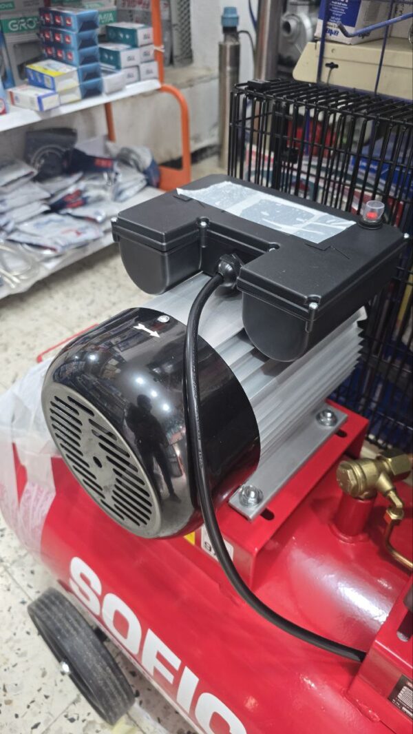 Compresseur air soficlef 3hp 100L a croix – Image 6