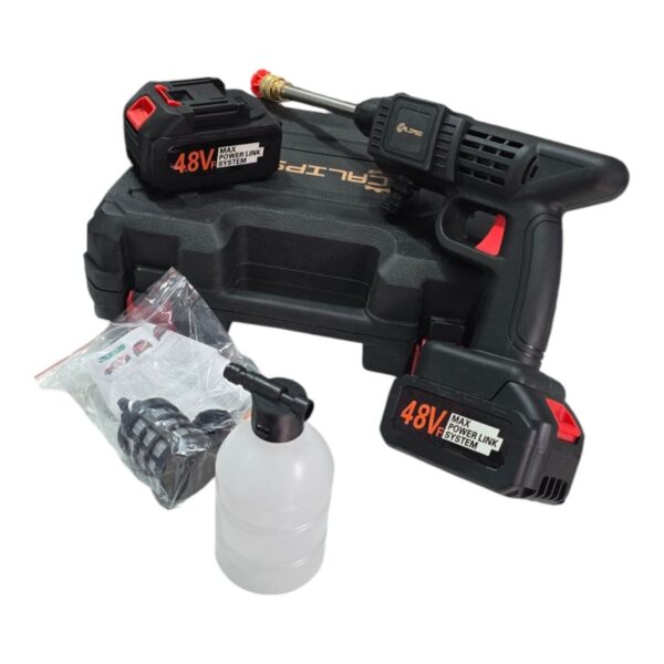 Nettoyeur haut pression 60 bar rechargeable 2 battries calipso