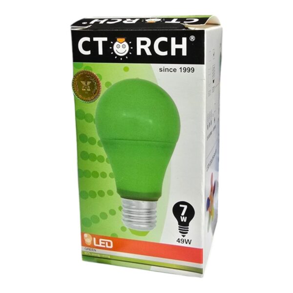 Lampe led couleur 7w ctorch