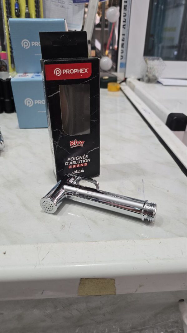 Tête douchette poignée d'ablution  inox riva prophex – Image 3