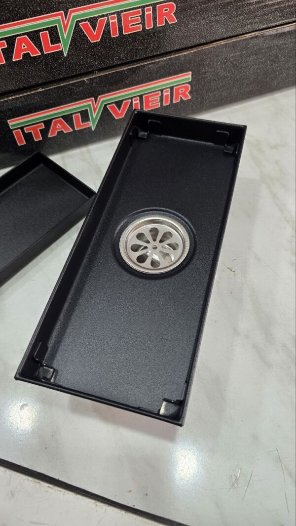 Caniveau douche italien inox noir matt italy vieir – Image 6