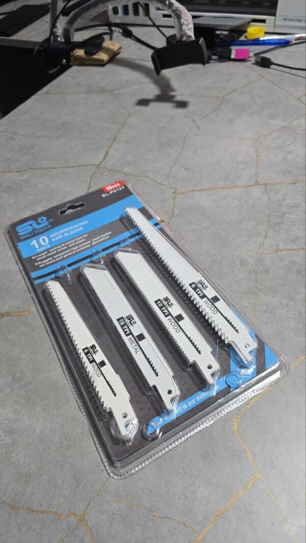 Jeu lames scie a sabre sl 10pcs – Image 3