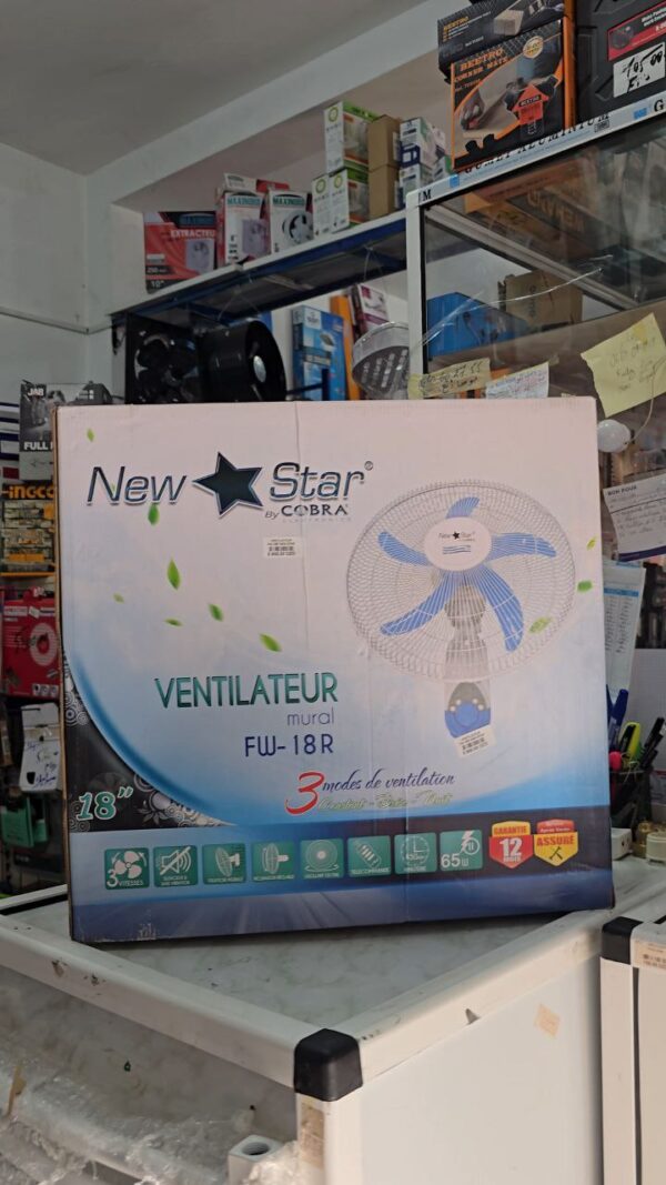 Ventilateur mural 18" 65w mural – Image 3