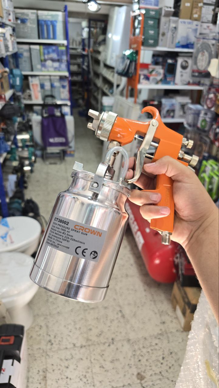 Pistolet peinture pneumatique crown 2.0 mm – Image 2