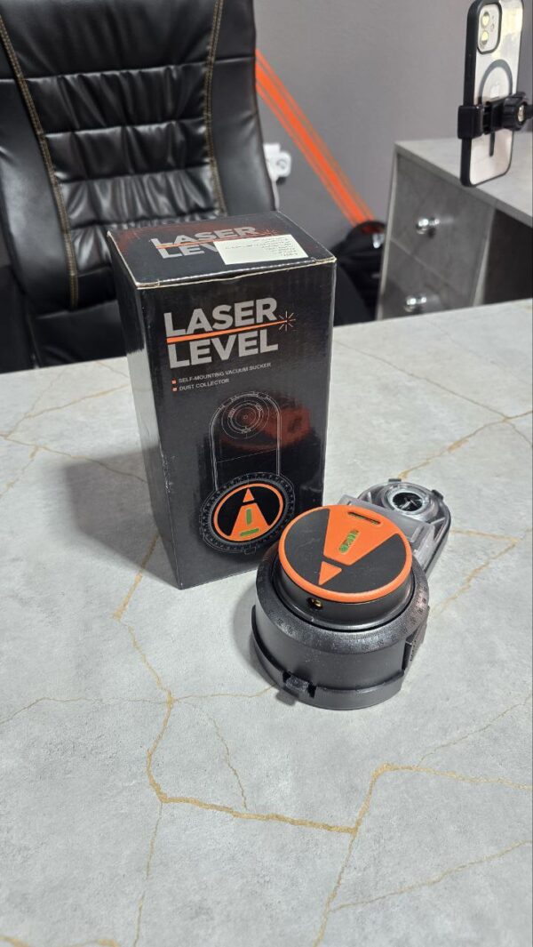 Niveau lazer Collecteur de poussier 2 en 1 – Image 2