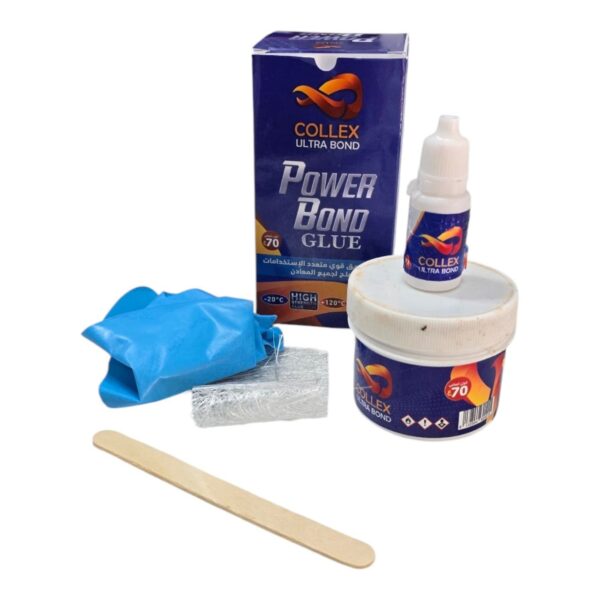 Colle fibre résine avec durcisseur