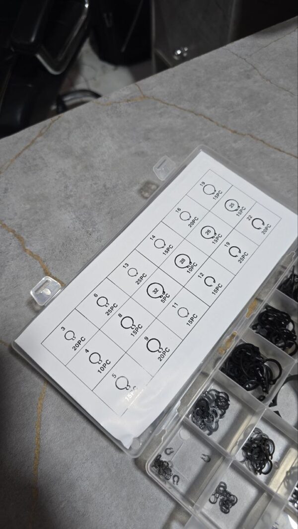 Boite joints torique 396 pcs – Image 2