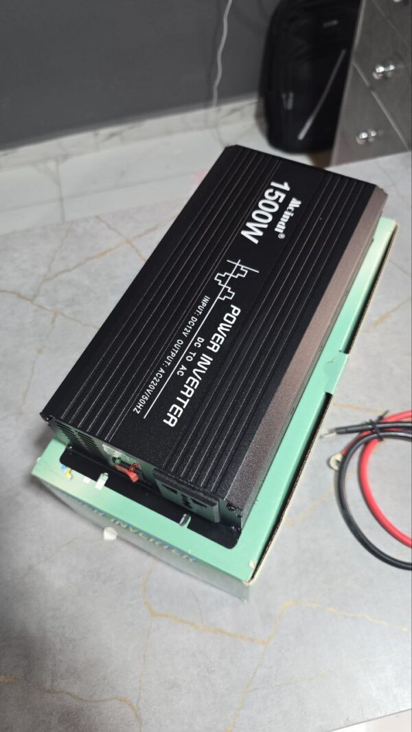 Anduleur 12v/220v batterie 1500w – Image 2