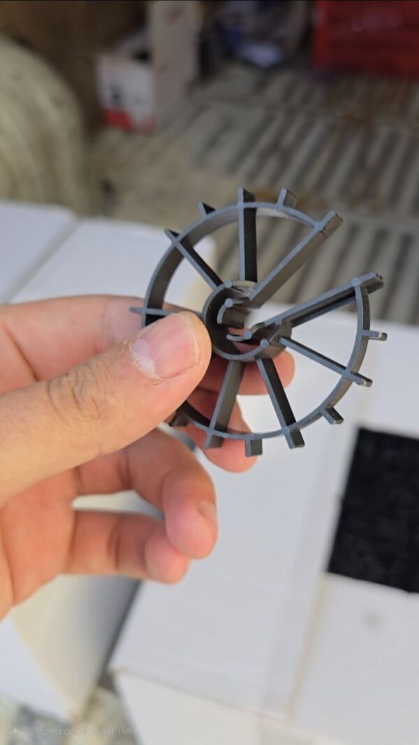 Roues d'enrobage béton pour armature métallique – Image 3