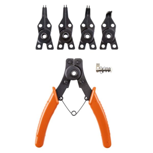 Jeu pince cir clips 4 têtes